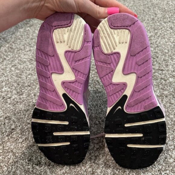 Nike Air Max Purple and Lavender Athletic Shoes - Picture 3 of 4